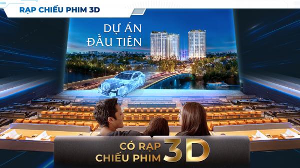 Khải Hoàn Prime - Dự án căn hộ có rạp chiếu phim 3D đầu tiên